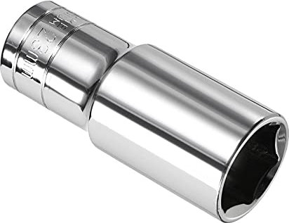 Kozelo 6 pointe Profond Prise - [1/2 pouce x 23mm] Carré Entraînement pour Voiture Mécanique Equipement Réparation Utilisation, CR-V Acier Métrique Tailles