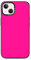CASETiFY Compact iPhone 13 Case [2X Military Grade Drop Tested / 4ft Drop Protection] - Simple Neon Pink - Clear Black