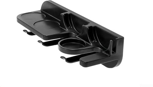 Wall Mounted Coffee Machine Utensil Storage Bracket Multi-functional Organiser Coffee Hopper Holder With Adhesive Backing Wall Hanging(58MM)