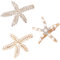 Sunwuun 3 Stück Seestern Haarspange, Meerjungfrau Accessoires Damen, Meerjungfrau Seestern Haarschmuck, Künstliche Perlen Haarschmuck, Strand Sommer Mädchen Schmuck