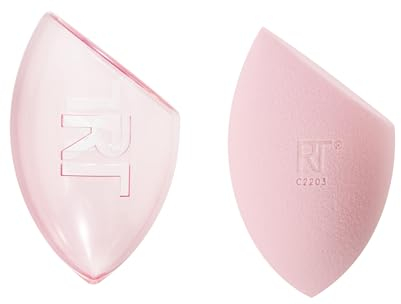 Real Techniques Sunrise To Sunset Miracle Complexion Schwamm+Reiseetui, 2 Stück