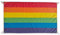 Bandera LGTB Grande para Interior o Exterior, Perfecta para Orgullo Gay Pride 4 Ojales y 4 Bridas