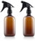 Spray Bottles Water Spray Bottle 500ml Plant Mist Refillable Trigger Empty Spray Bottles Plastic Sprayers for Gardening Cleaning Hairdressing 2 Pcs