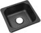 Fregadero para RV de Acero Inoxidable 304 Galvanizado Negro, 175 x 160 x 70 mm, Fregadero de Barra empotrable para Barcos, Caravanas y autocaravanas, Perfecto para Cocina y Lavamanos