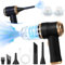 BELIBUY Mini aspiradora de mano inalámbrica portátil de 12000 Pa, aspiradora y plumero de aire con 3 filtros para coche, sofá, oficina, mascotas, hogar