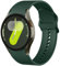 Mastten Compatibile con Samsung Galaxy Watch 7 6 5 4 Cinturino 44mm 40mm Donne Uomini, Cinturino Sportivo in Silicone Morbido per Galaxy Watch FE, Galaxy Watch 5 pro, Watch 6/4 Classic, Verde scuro