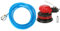 Air Random Orbital Palm Sander, 5 Inch Pneumatic Wet Sanding Machine Kit with 1 4 Inch Inlet for Wood Metal and Furniture Polishing