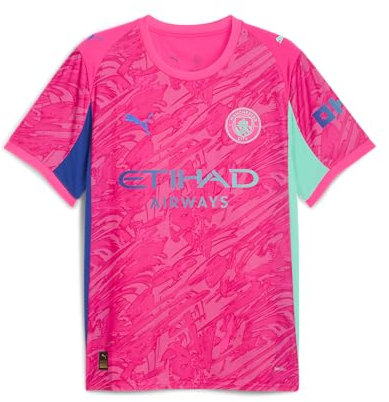 Maillot de Gardien Manchester City FC 2025/26 Homme - Rose - Taille : L