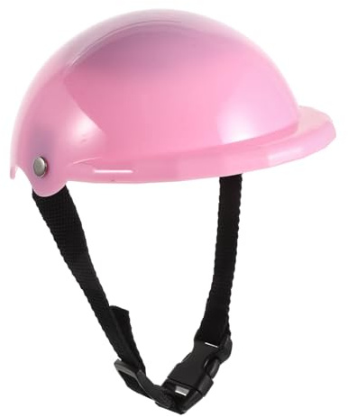 VICASKY 18 Zoll Puppensporthelm aus Kunststoff für 18 Zoll Amerikanische Puppen Vielseitiges Zubehör für Rollenspiele und Fantasievolles Spielen in Rosa