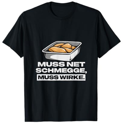 Markus Rühl Muss net Schmegge Muss Wirke Kult Design T-Shirt