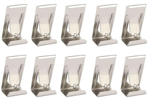 Ganci per Cornice in Ferro Argento, 60 Pezzi, Appendi Quadri | Clip Metalliche per Quadri, Picture Hanger, Supporto per Cornice Portafoto