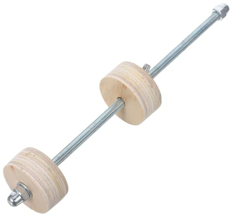DECORNIJIA Gitarrenreparaturwerkzeug 2 Stück mit Wissenschaftlichem Design aus Metall und Holz für Gitarrenbauer und Gitarrenwartung für Gitarreninstrumente
