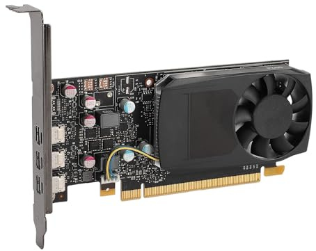 VBESTLIFE P400 2 GB Grafikkarte, GDDR5 64 Bit GPU, PCIE 3.0 X16 Gaming-Grafikkarte, Desktop-Computer- mit 3 DP-Anschlüssen