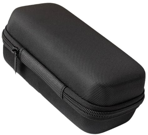 Auratrove EVA Storage Case for 3C Electronics, Shockproof Organizer Box for Chargers Power Banks Cables, Compact Travel Pouch 18x8x8cm Black