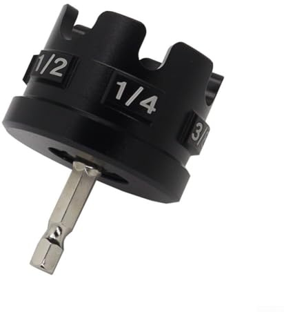 Muttern-Schraubendreher-Bohrer-Adapter – für elektrische Bohrer, Sechskantgriff-Mutterausdreher – für 1/4 Zoll, 3/8 Zoll, 1/2 Zoll Gewindestange, Befestigungswerkzeug aus Aluminiumlegierung – für