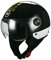 BHR 92479 Motorrad Helm Demi-Jet Line One 801, Neon Schwarz Stil, M (57/58 cm)