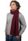 Dalle Piane Cashmere - Schal aus 100% Kaschmir - Made in Italy - für Mann/Frau, Farbe: Bordeaux, Einheitsgröße
