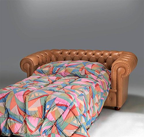 Trama Toscana Schlafsofa Chesterfield 2 Sitzplätze für französisches Bett