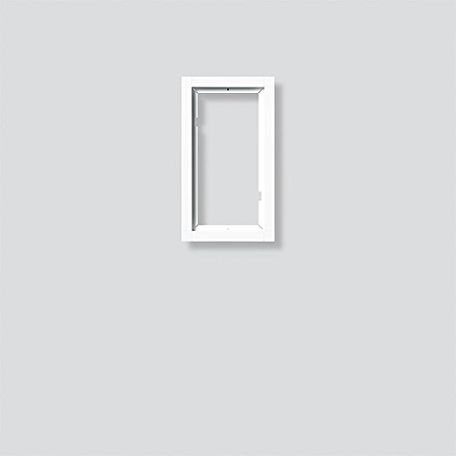 Siedle&Söhne Kombirahmen KR 611-2/1-0 AG alu/anthrazitgrau Montageelement für Türstation 4056138000357