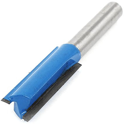Aexit Woodworker 2 Flutes Round Shank 1/4' 'x 3/8' 'Gerade Fräser (42de752533b07e0fc0e1cbc5ce728aa9)