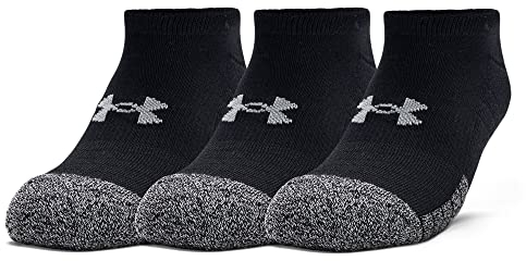 Under Armour Unisex UA Heatgear NS, atmungsaktive Füßlinge im 3er-Pack, Sportsocken mit dynamischem Halt und Flexibilität