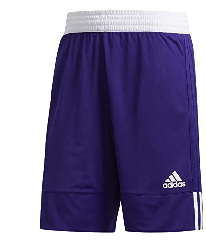 adidas Herren 3G Speed Reversible Shorts, Collegiate Purple/White, 3XL