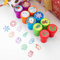 Kesote Stempelset Weihnachten, 10 Stück Kinder Selbstfärbend Stempel für Spiel Spaß Hobby, Bunt