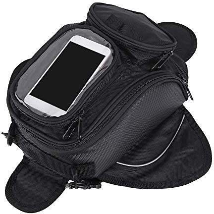Terisass Motorrad-Tanktasche, wasserdicht, magnetisch, Ersatz für die meisten Motorrad, Motorrad, Tank, wasserdichte Tasche