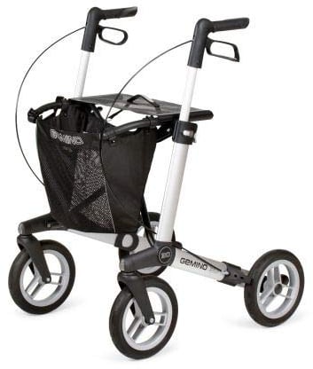 Leichte Rollator Gemino 30 Comfort Silber