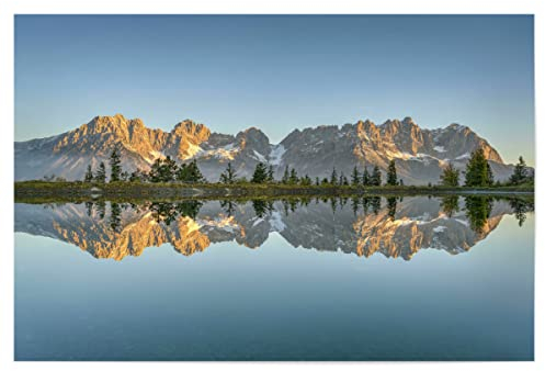 artboxONE Poster 150x100 cm Natur Kaisergebirge in Tirol - Bild österreich astberg astbergsee