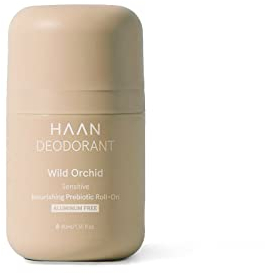 HAAN – Deodorant Sensitive Wild Orchid – Natürlich wiederaufladbar, ohne Aluminium für empfindliche Haut | 24-Stunden-Schutz 40 ml | Unisex