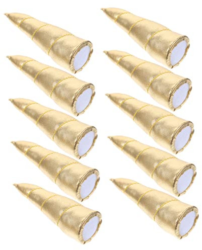ibasenice 10 Stücke Einhorn Horn Kinder Spangen Für Haar Kind Ornamente Hand DIY Horn Haarspange DIY Haar Horn DIY Horn Foto Stütze Multifunktions Gefälschte Horn Haar Versorgung DIY