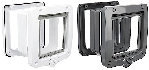 TRIXIE Chatière 4 Positions avec Tunnel pour Chat & Chatière 4 Positions avec Tunnel pour Chat