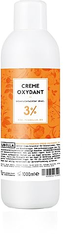 Piubella Creme Oxydant 3% 1000ml I perfekte, gleichmäßige Farbentwicklung in Profi-Qualität I professionelles Oxidationsmittel zum Haare färben und Haare tönen I leichte Anwendung & optimale Haftung