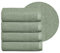 BEAUTEX Handtuch-Set Premium Frottier Sets Made in Europe, 100% Baumwolle 550g/m², Oeko-TEX Zertifiziert (Set: 4 Gästetücher - 30x50 cm in Eisberg-grün)