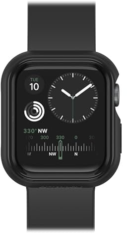 OtterBox Bumper Apple Watch Series 3-38mm, antichock e cadute, sottile e protettivo per schermo e bordi dell' Apple Watch, Nero