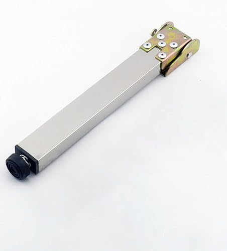 1 Klapptischbein,Metall Tischbeine, Edelstahl Möbelfüße, Verstellbare Klappbare Quadratische Stützfüße, Für Küchentisch, Werkbank, Klapptisch (A-75cm)
