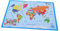 TEHAUX 3 Blätter Weltkarte Schulbedarf Kinderkarte wandteppich Tapisserie Lernkarte für Kinder Plakat der Welt Karten laminiert Flipchart Wandaufkleber Poster Kleinkind