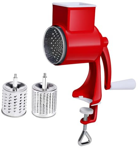 rockible de nueces Molino de Granos Manual .Multifunción. Trituradora Secos, fresadora de manivela Molino de Alimentos para maní de Nuez, Hojas