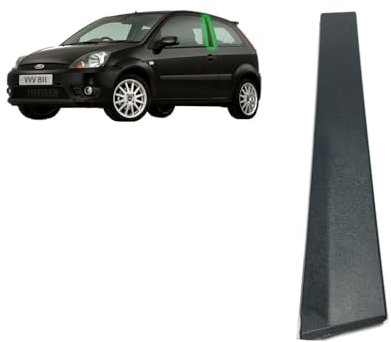 Moulure de colonne de porte gauche 3 portes pour Ford Fiesta 2001 à 2010, pilier de porte proche, avec éponge et anneau de pression, 1473663