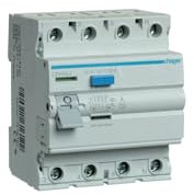 Cd440j Hager - Interrupteur Différentiel 4p 40a 30ma - Type A - Auxiliarisable - Entrée Haute/Sortie Basse