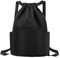 FAVORTALK Turnbeutel Jungen Sportbeutel MäDchen Wasserdicht Groß Gym Bag Gymsack Gefüttert Daypack Rucksack mit Kordelzug Turnsack Mit Reißverschluß Innentasche für Damen und Herren - JSB040-10