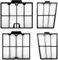 Aflytep 9991467-R4 Panneaux Filtrants Ultra Fins pour Pièces de Nettoyeur de Piscine Dolphin Active 20, Active 30, Explorer E30, Filtre à Cartouche