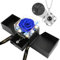 FAYODO Ewige Rose mit Ich Liebe Dich Halskette Damen,Echte Konservierte Blumen Rosenbox Geschenke für Frauen Mama Frau Valentinstag Muttertag Geburtstags Jubiläum (Blau)