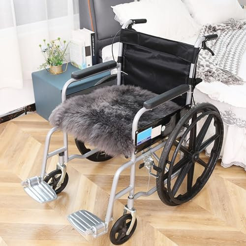 Lammfell Rollstuhlauflage Lammfellauflage, Lammfelle Sitzkissen Vollfell Qualität, Naturally Sheepskins, Stuhlkissen, Rollstuhlauflage, Sitzauflage Fürs Auto
