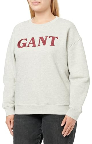Gant Damen Graphic C-Neck Sweat Sweatshirt (1er Pack)