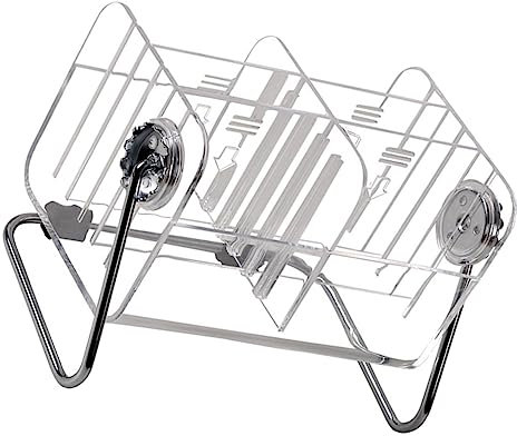 Amosfun Elegante Acryl Tisch Regal Desktop Storage Box Cosmetic Organizer Schmuck Home Storage Fall