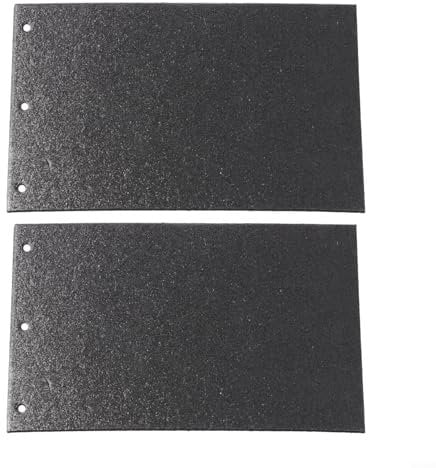 Belt Sander Replacement Pads in Carbon for 9403 MT190 MT9, 3 Round Holes
