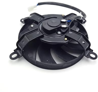 Ventilateur de Refroidissement électrique Mince 12 V for Moto 6 Pouces, 2023, for Moteur de radiateur, Compatible avec Hon, Suz, Gasg