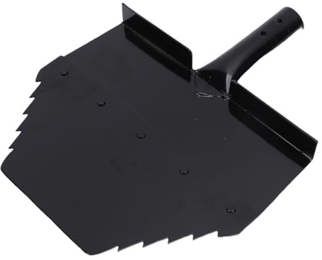 Garten-Reinigungsschaufel, 25 cm, robuster Boden-Eiskratzer, Langer Griff, Schneeschaufel, Eishacker für Gehweg, Garten, Outdoor-Schaben